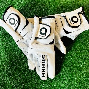 Quiet Golf White SHHHH Golf Glove